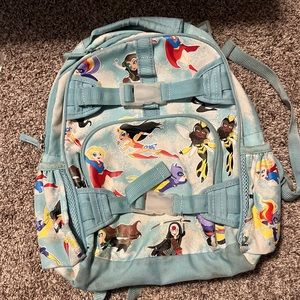 Superhero high girls glow in the dark medium sized backpack